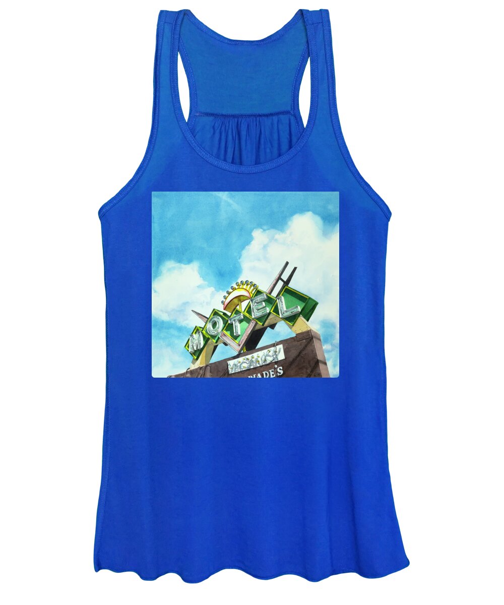 Painting Women's Tank Top featuring the painting Queen for a Day by Lisa Tennant