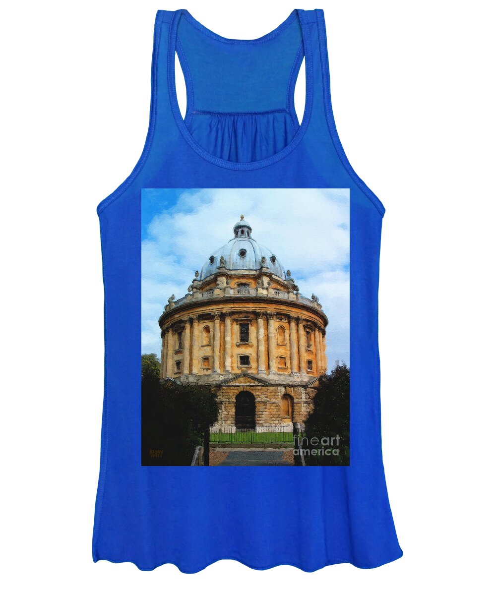 Radcliff Camera Women's Tank Top featuring the photograph Radcliff Camera Oxford by Brian Watt
