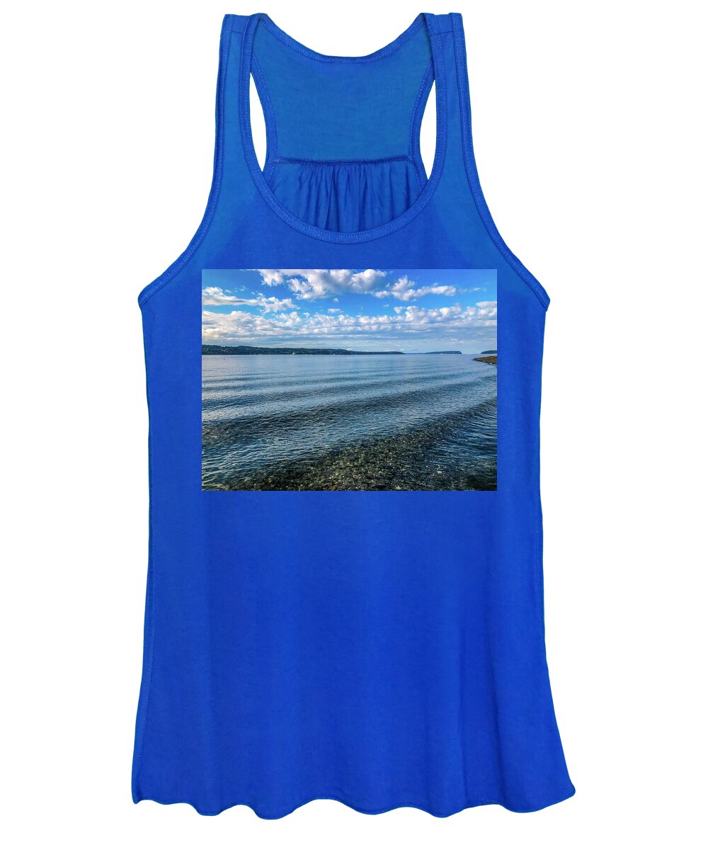 Seashore Women's Tank Top featuring the photograph Seashore by Anamar Pictures