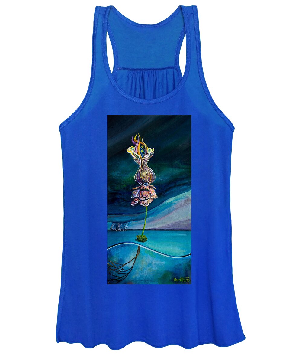 Optimism Women's Tank Top featuring the painting Shine Bright by Mindy Huntress