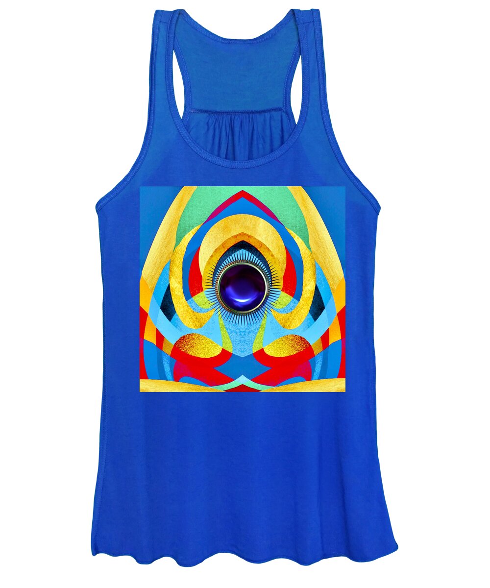 Temple Women's Tank Top featuring the mixed media Temple by Canessa Thomas