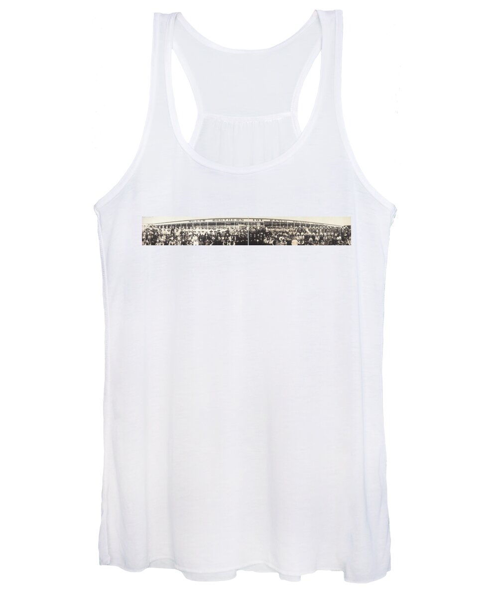 101 Ranch Women's Tank Top featuring the photograph 101 Ranch Wild West Show by Granger