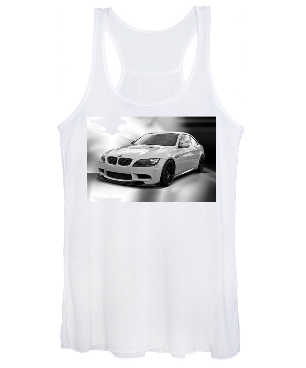 Auto Women's Tank Top featuring the photograph 2008 BMW M3 Coupe II by Dave Koontz