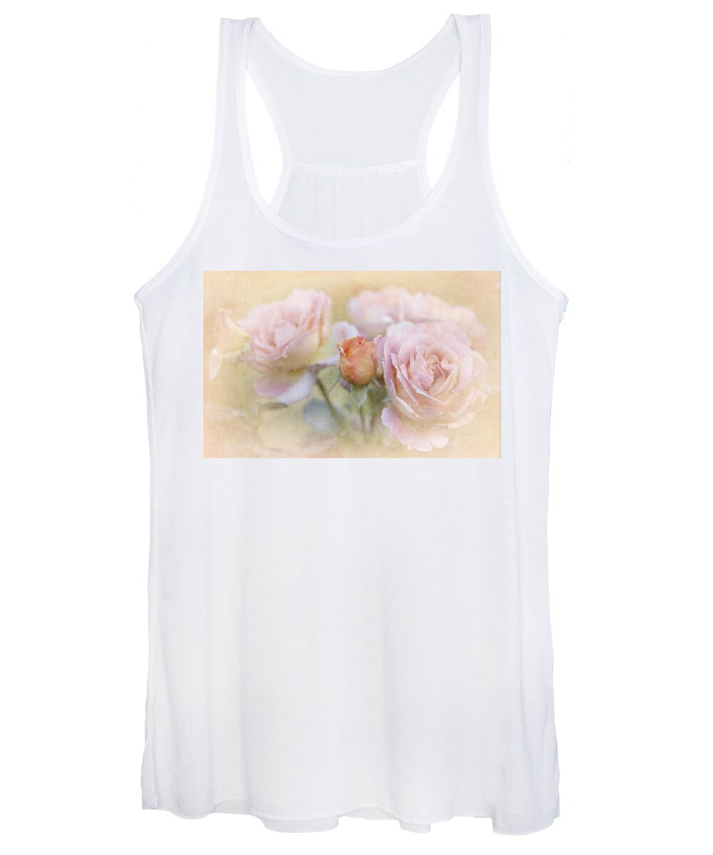 Blossoms Women's Tank Top featuring the photograph A Rose By Any Other Name by Theresa Tahara
