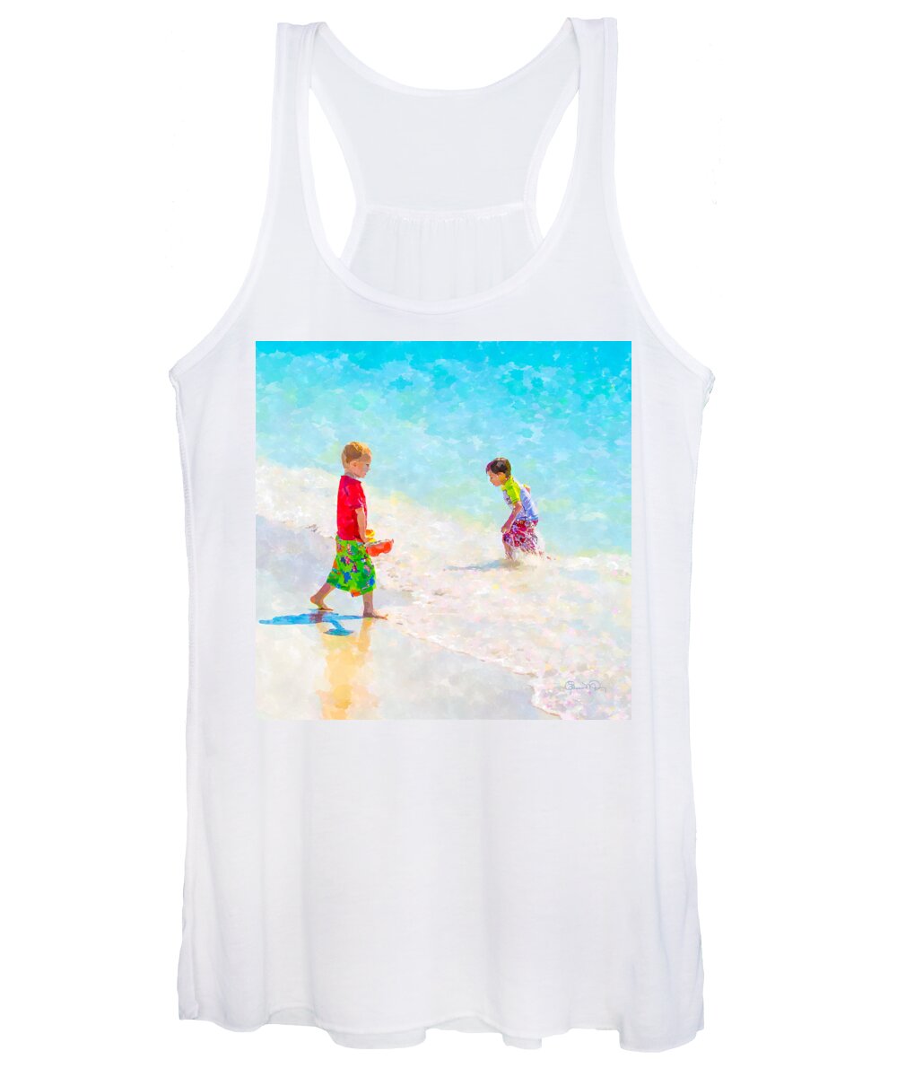 a Summer To Remember V Women's Tank Top featuring the photograph A Summer to Remember V by Susan Molnar