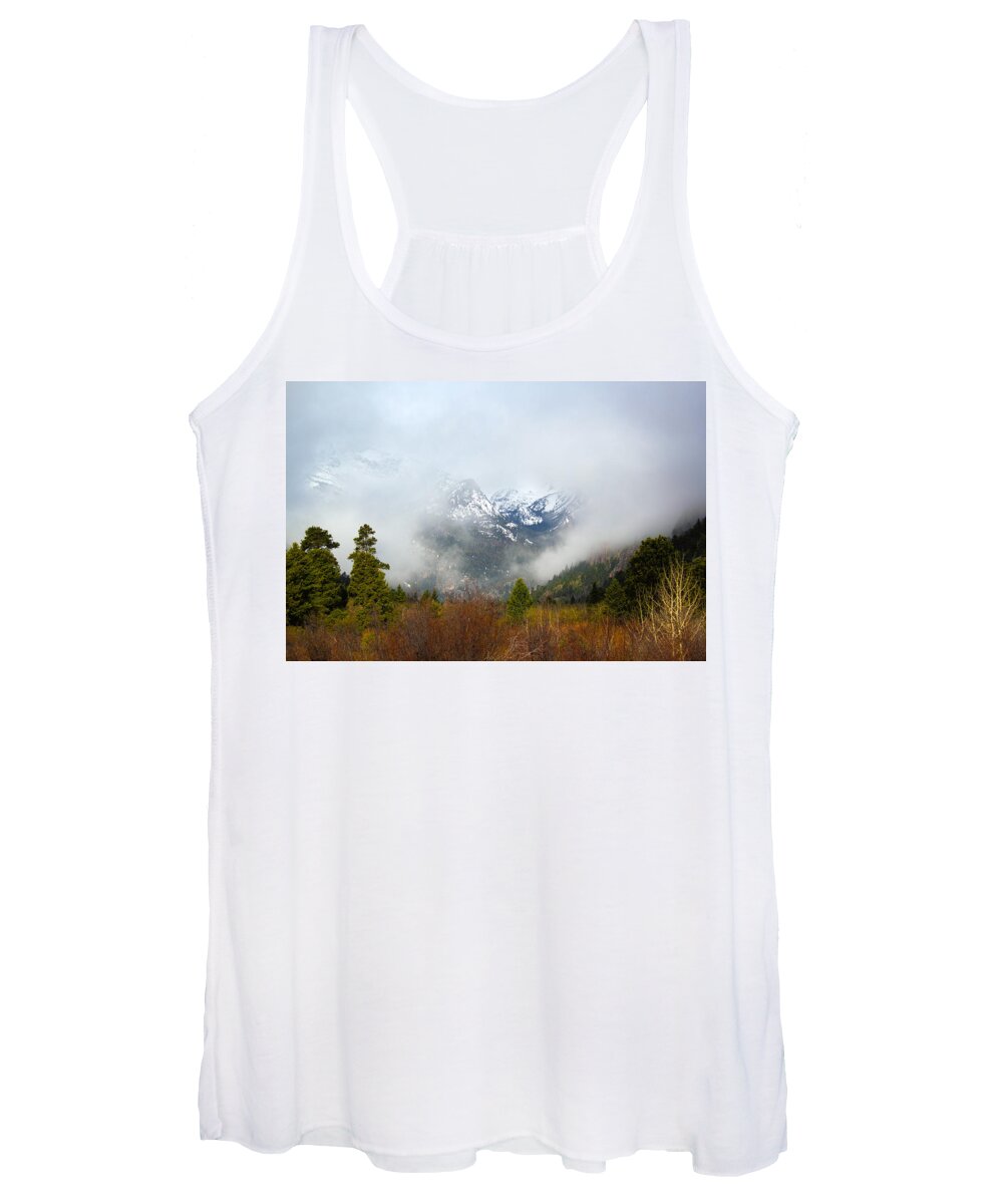 Fog Women's Tank Top featuring the photograph Beyond by Shane Bechler