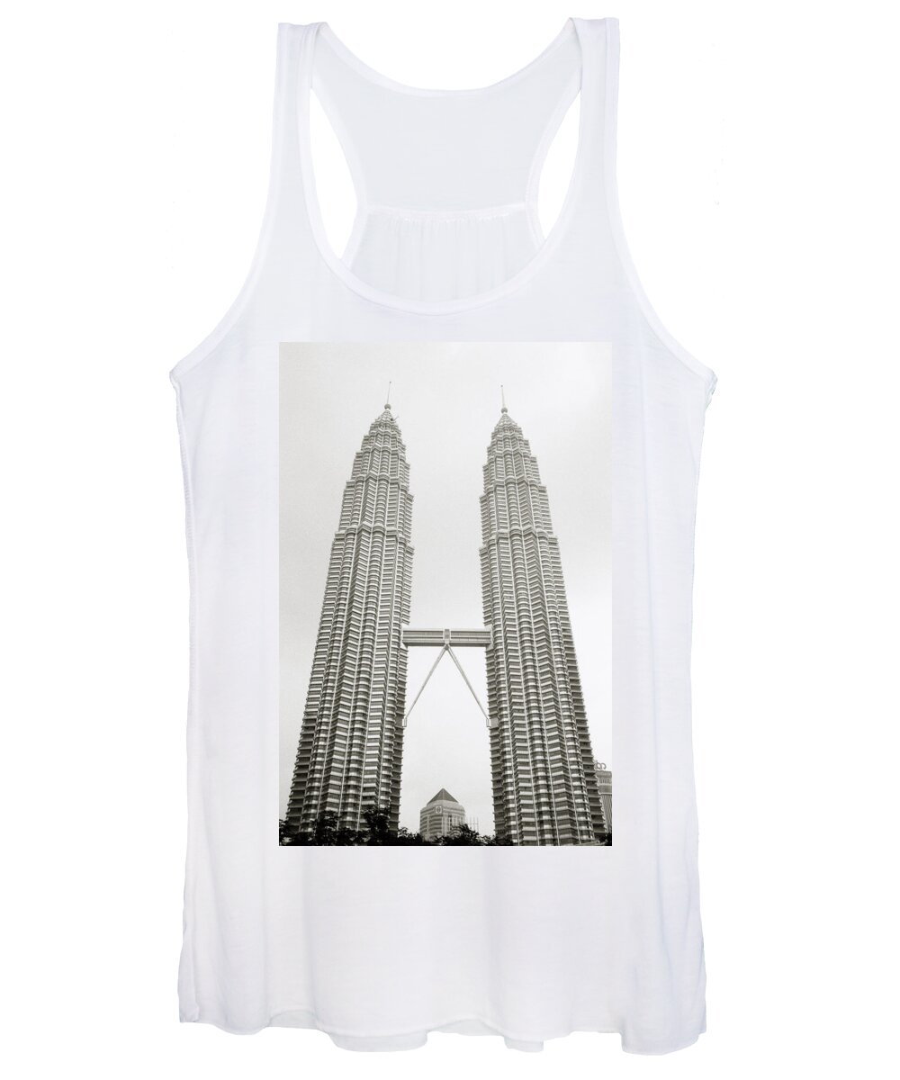 Petronas Towers Women's Tank Top featuring the photograph Brave New World by Shaun Higson
