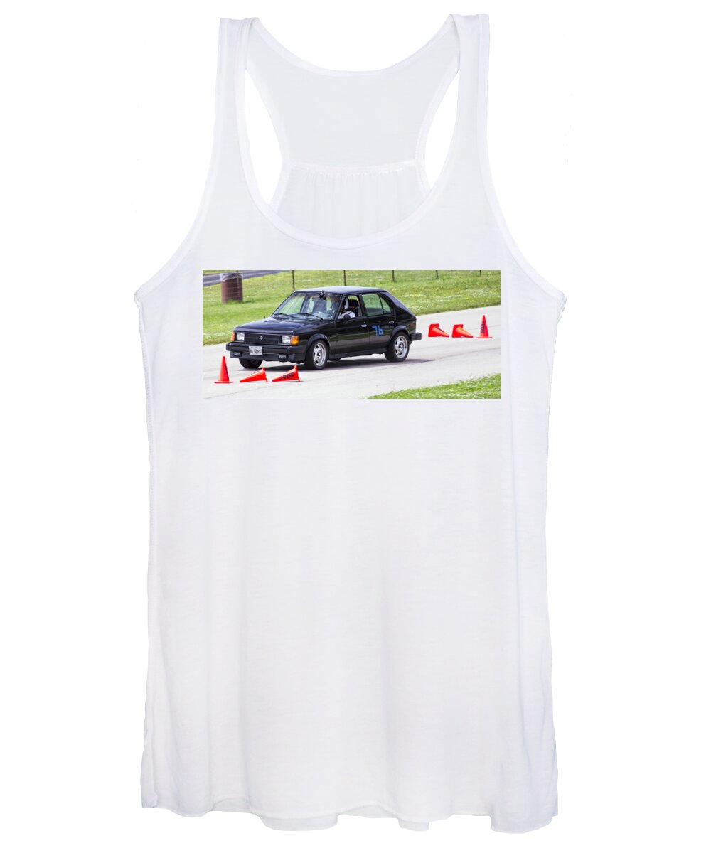 Omni Women's Tank Top featuring the photograph Car No. 76 - 07 by Josh Bryant