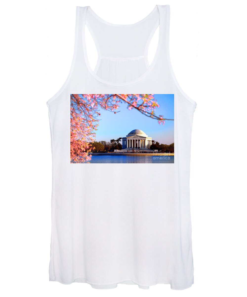Jefferson Women's Tank Top featuring the photograph Cherry Jefferson by Olivier Le Queinec