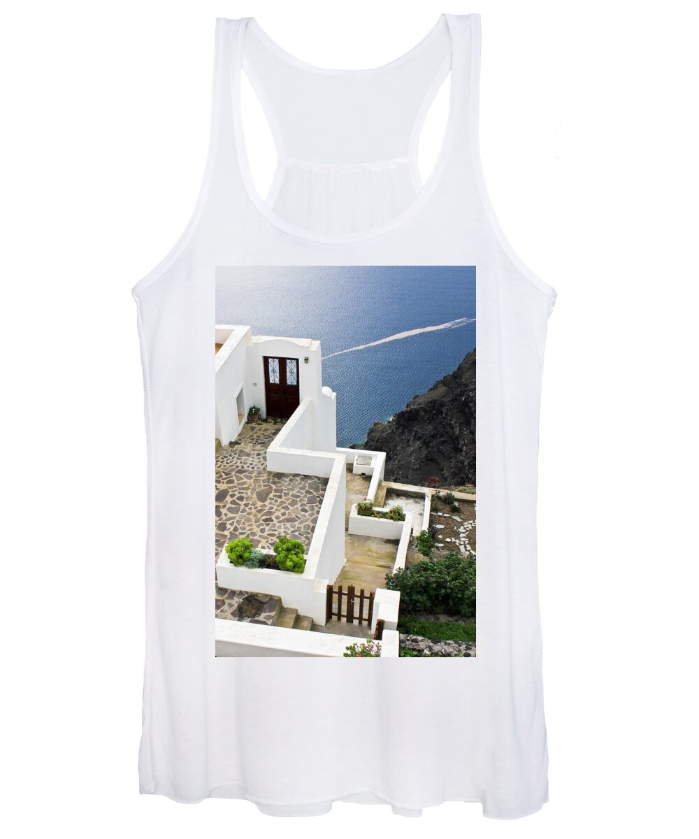 Seaside Women's Tank Top featuring the photograph Door To The Unknown by Christie Kowalski