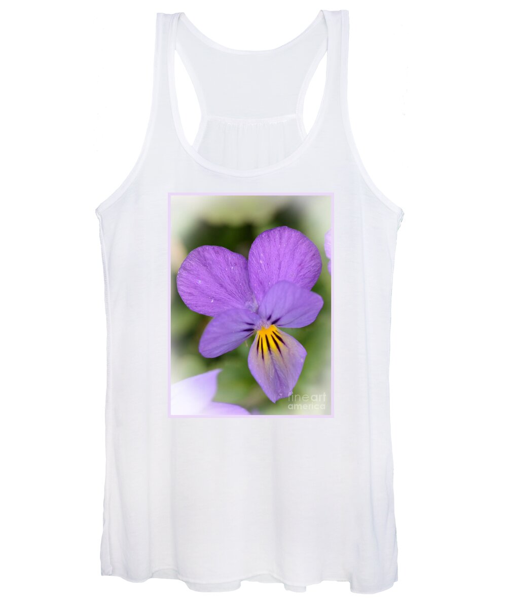 Flowers Women's Tank Top featuring the photograph Flowers That Smile by Kerri Farley