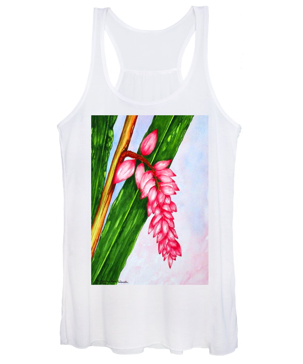 Painting Women's Tank Top featuring the painting Ginger by Ashley Goforth