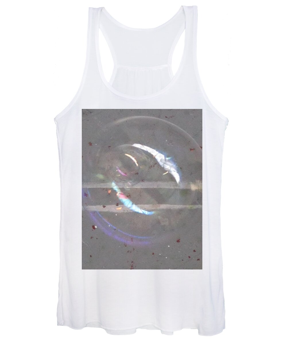 Bubbles Women's Tank Top featuring the photograph Globus in Spatium 11 by Ingrid Van Amsterdam