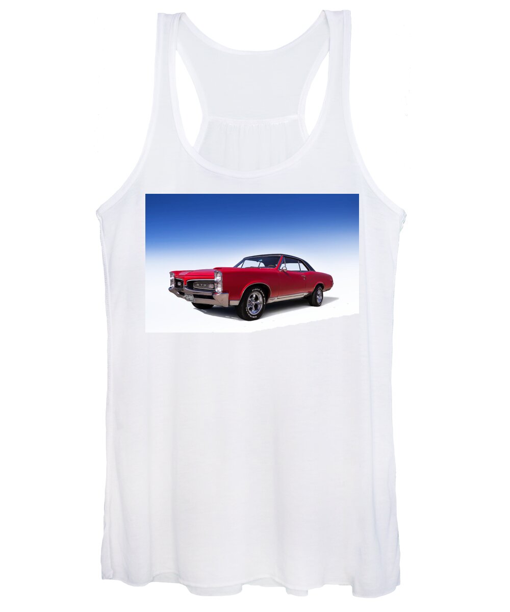 Gto Women's Tank Top featuring the digital art Goat by Douglas Pittman