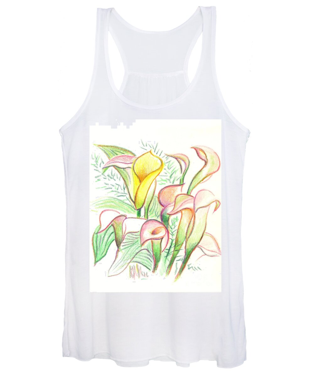 In The Golden Afternoon Women's Tank Top featuring the painting In the Golden Afternoon by Kip DeVore