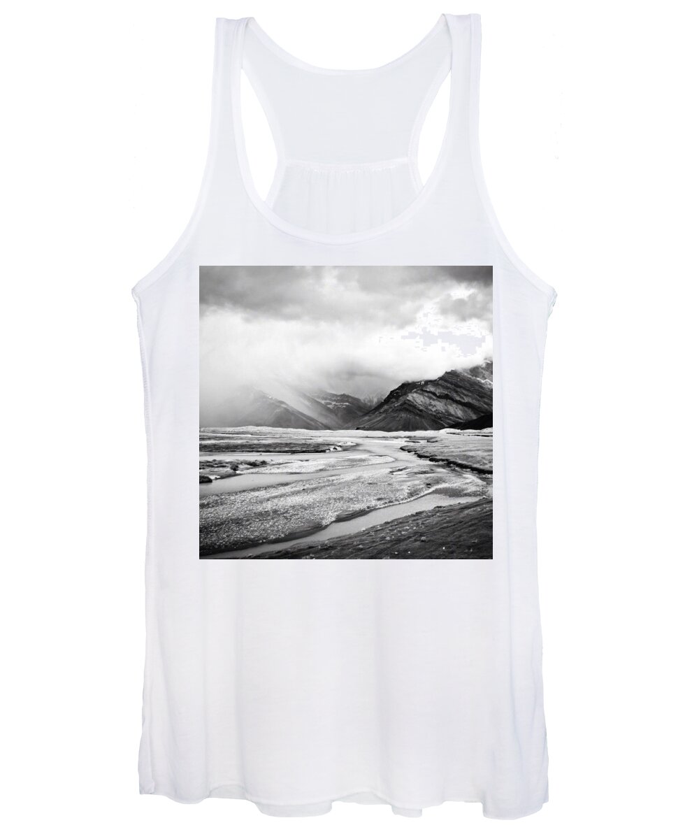 Mountains Women's Tank Top featuring the photograph In The Himalayas by Aleck Cartwright