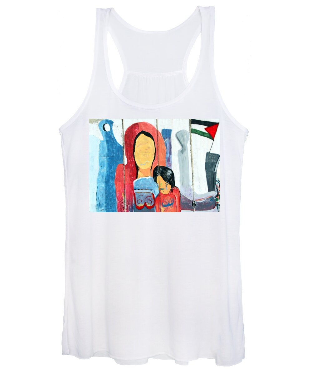 Justice Women's Tank Top featuring the photograph Justice by Munir Alawi