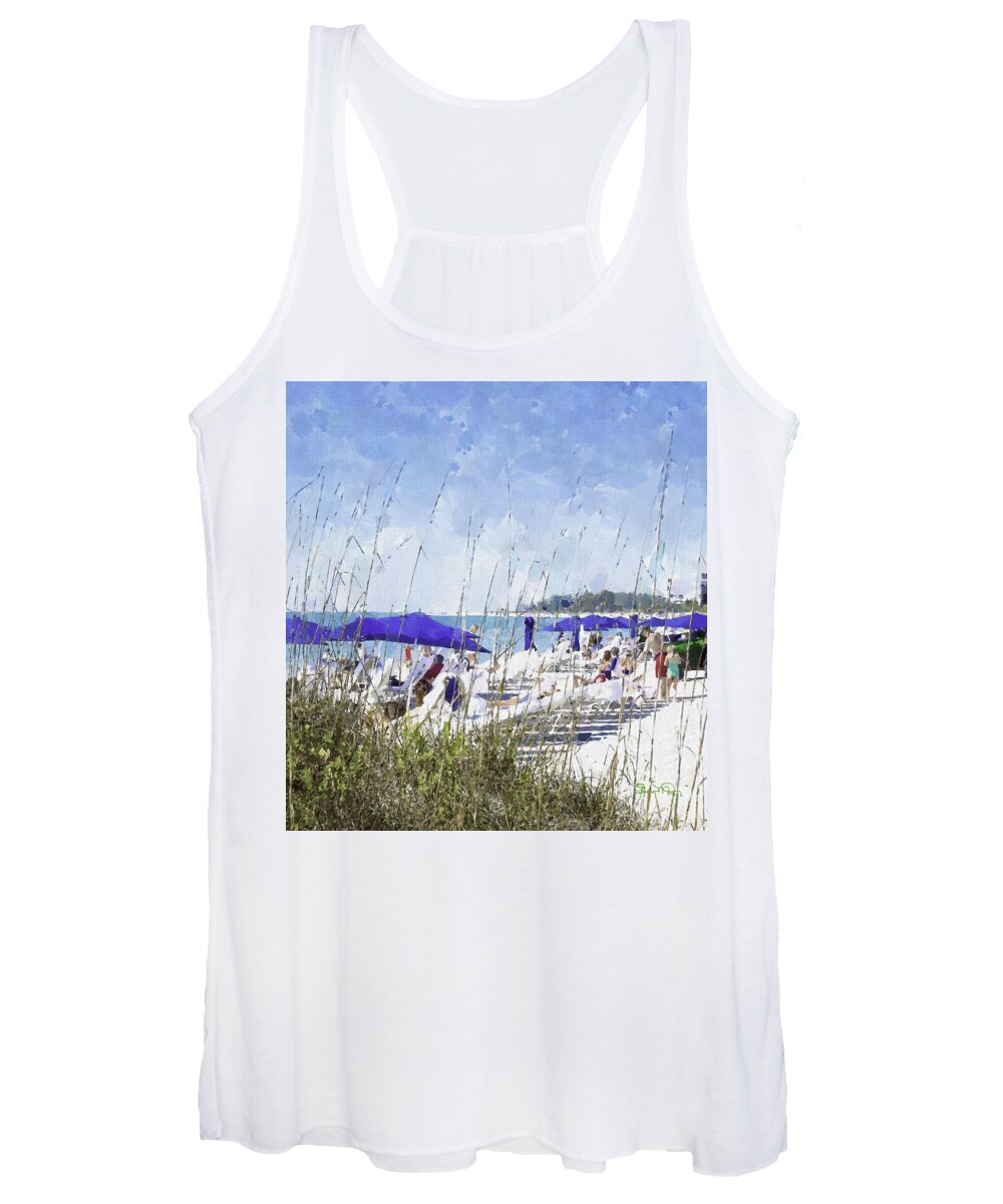 late Winter Early Spring When Everybody Goes To Florida Women's Tank Top featuring the photograph Late Winter Early Spring When Everybody Goes to Florida by Susan Molnar
