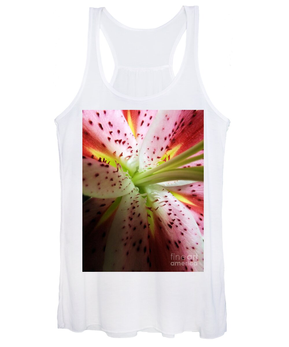 Flower Women's Tank Top featuring the photograph Lily by Robyn King