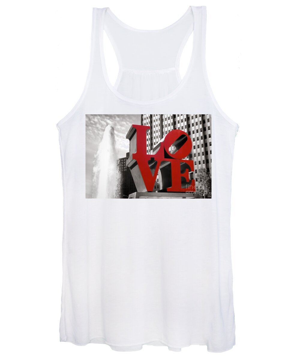 Love Women's Tank Top featuring the photograph Love by Olivier Le Queinec
