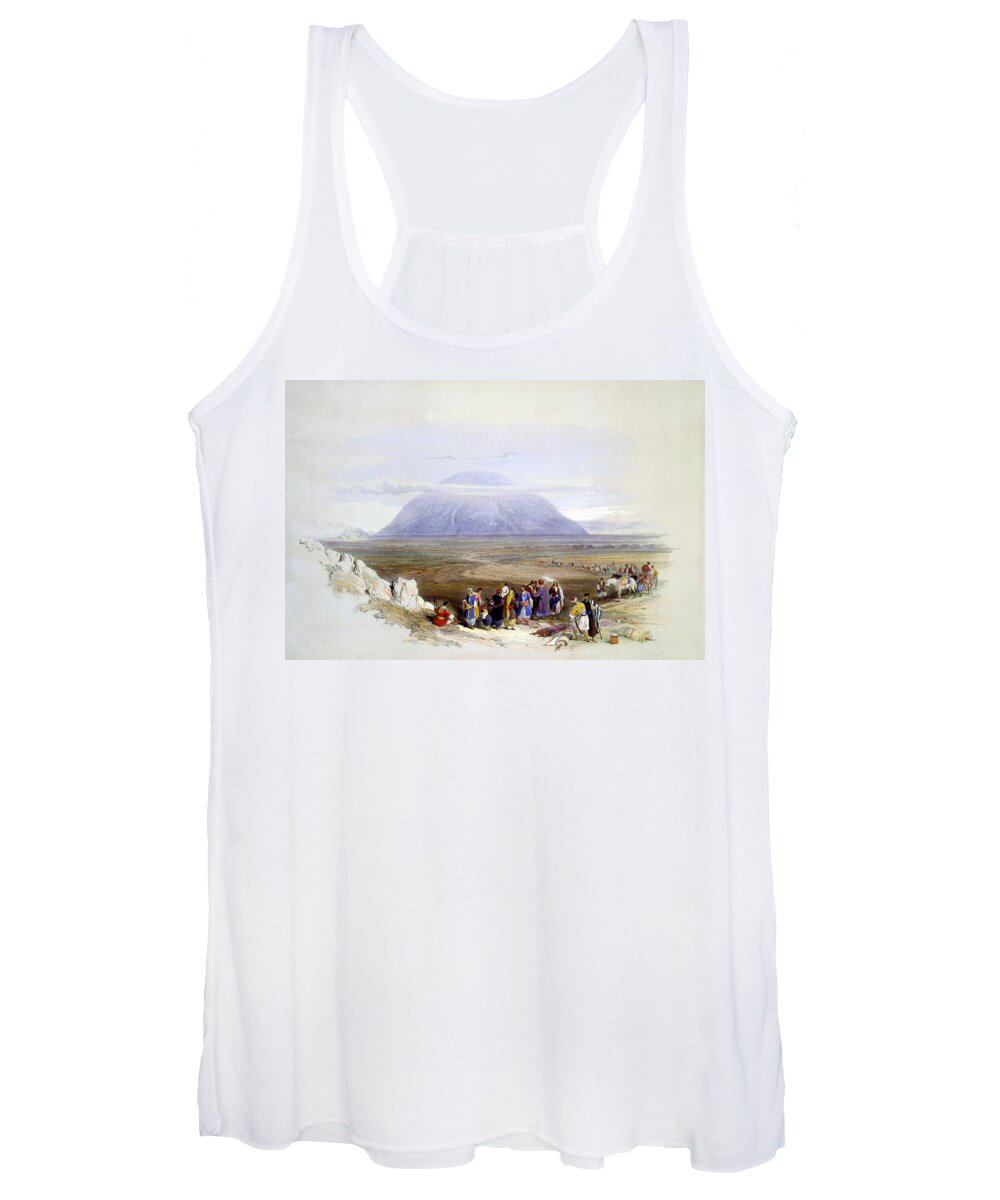 Mount Tabor Women's Tank Top featuring the photograph Mount Tabor by Munir Alawi