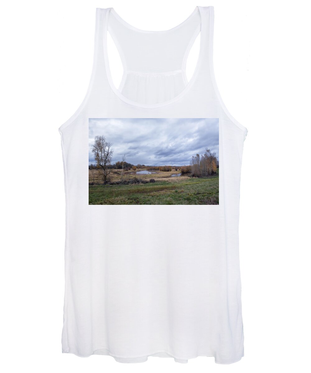 Sauvie Island Women's Tank Top featuring the photograph Refuge No 1 by Belinda Greb