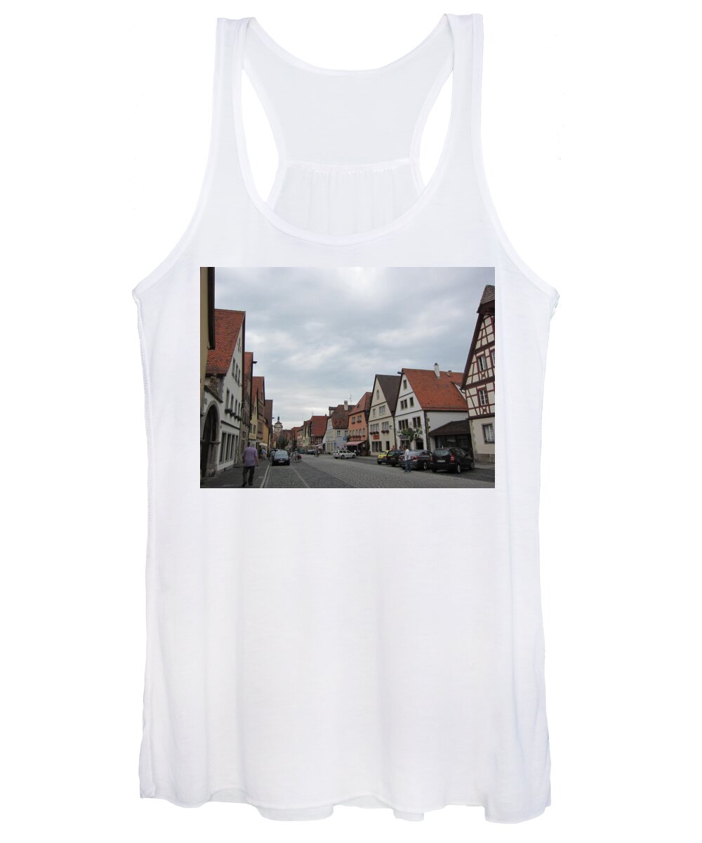 Rothenburg Women's Tank Top featuring the photograph Rothenburg by Pema Hou