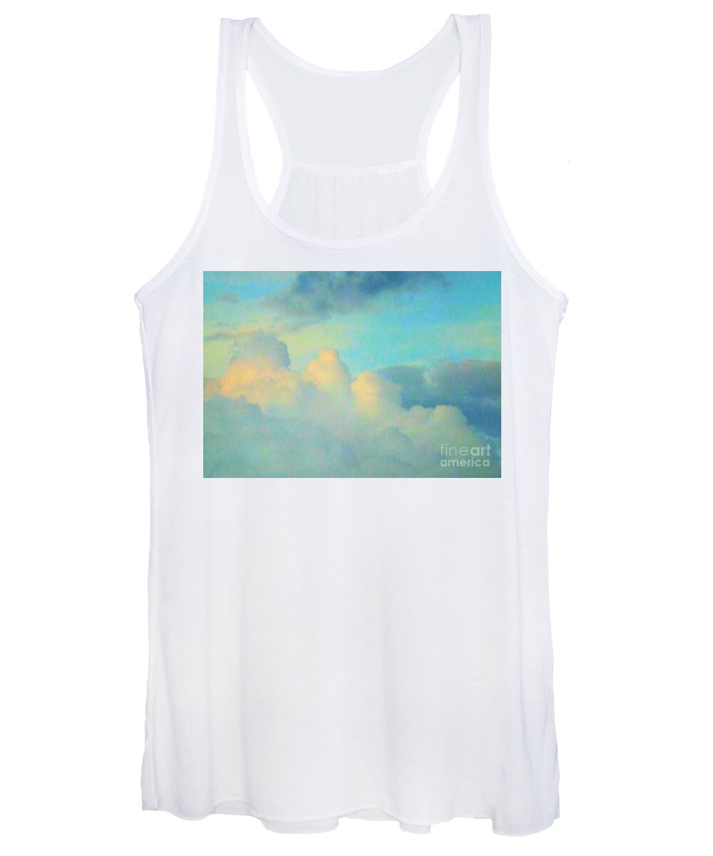 Summer Women's Tank Top featuring the photograph Summer Sunset by Robyn King