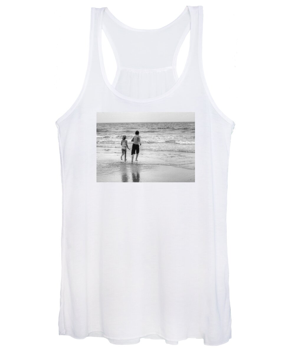 California Women's Tank Top featuring the photograph The Last Wave by Bill Hamilton