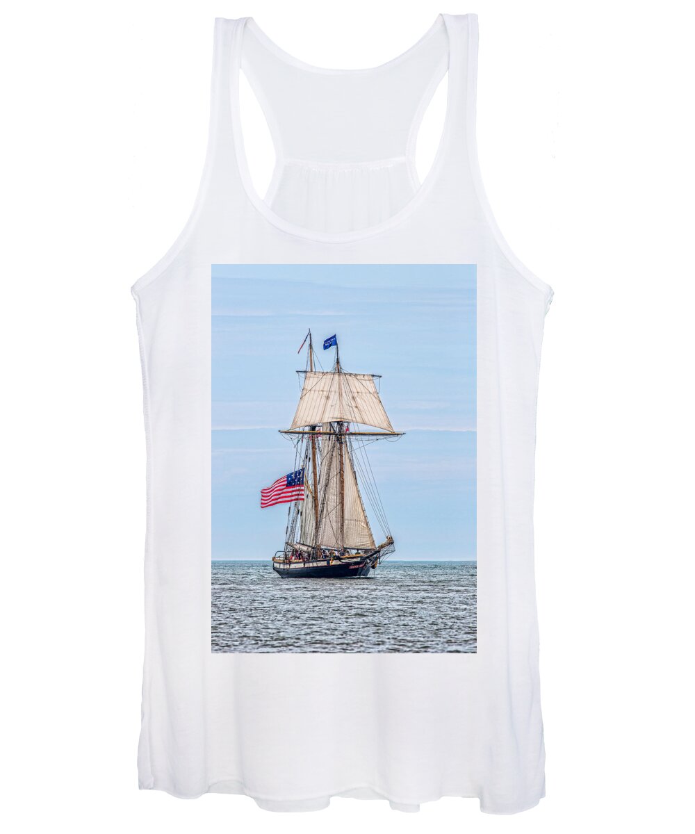 Boats Women's Tank Top featuring the photograph The Lynx by Dale Kincaid