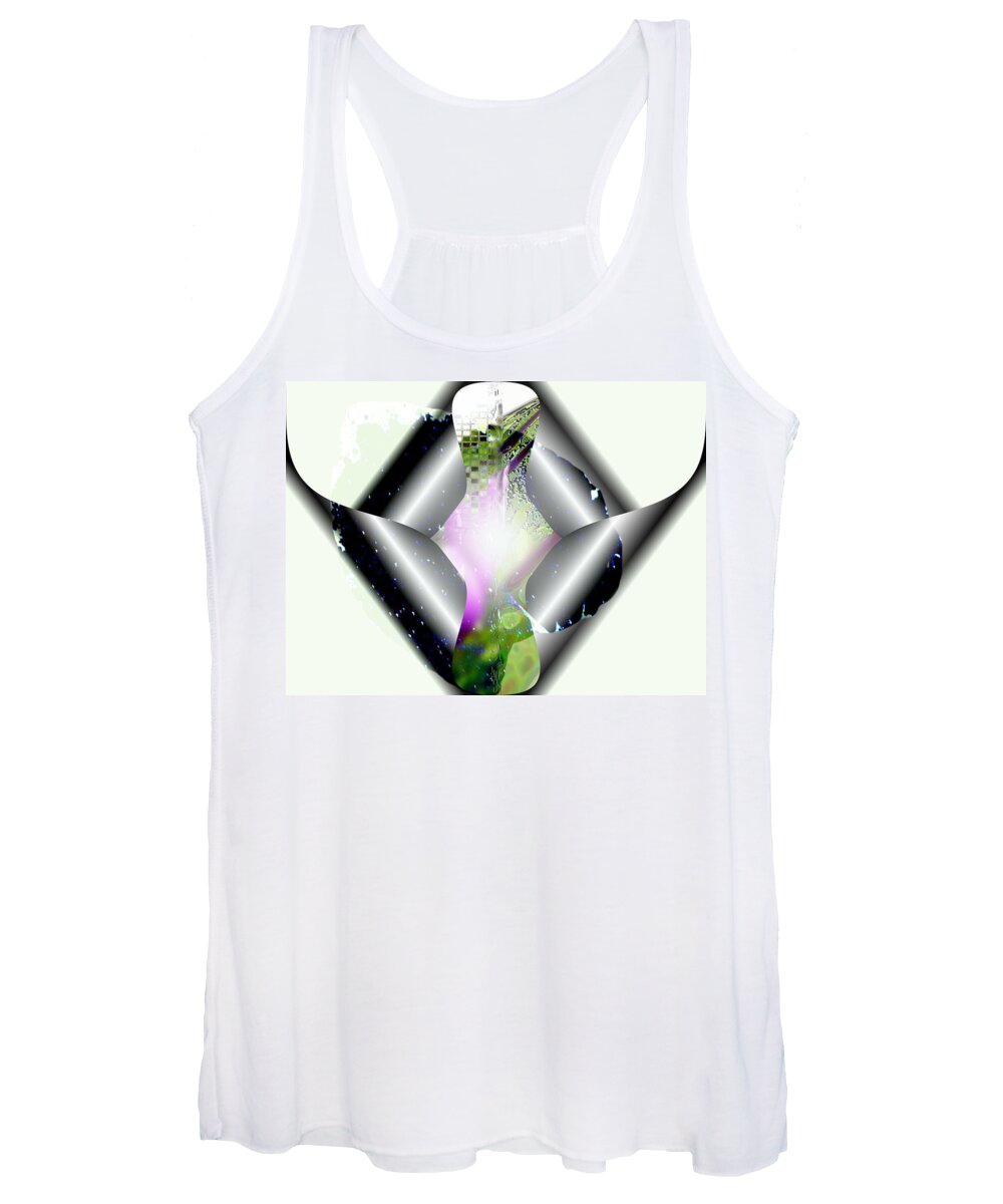  From Journey Through The Burning Brain Women's Tank Top featuring the photograph Fragments 2 by The Lovelock experience