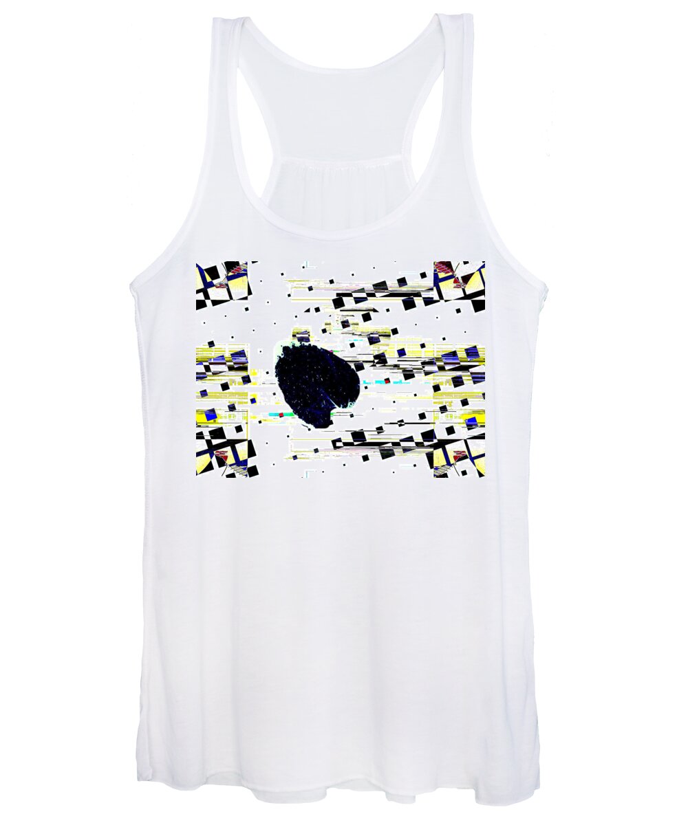  From Journey Through The Burning Brain Women's Tank Top featuring the photograph Fragments 3 by The Lovelock experience