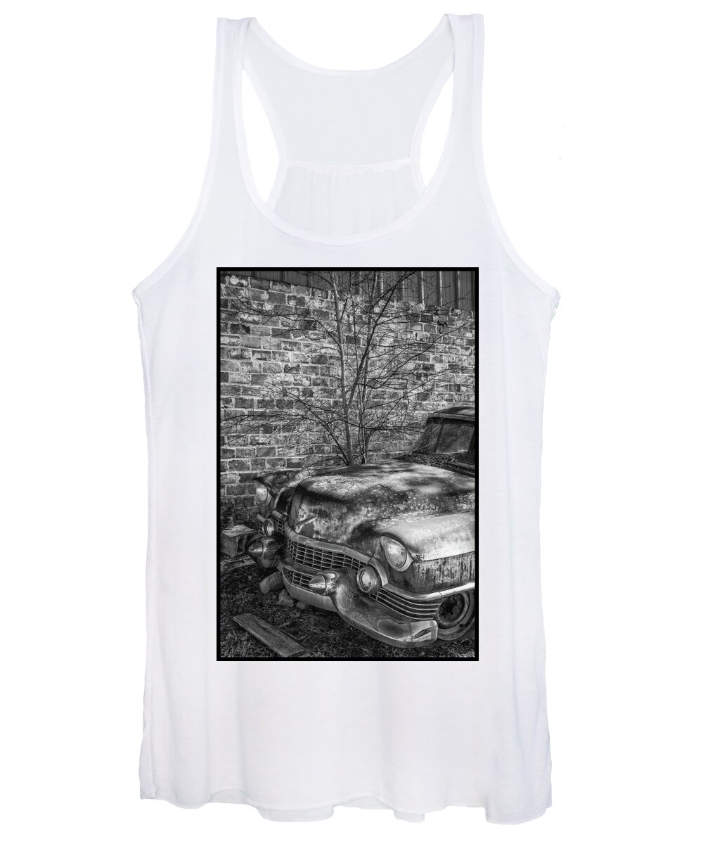 Old Cadillac Women's Tank Top featuring the photograph Old Cadillac #1 by Matthew Pace