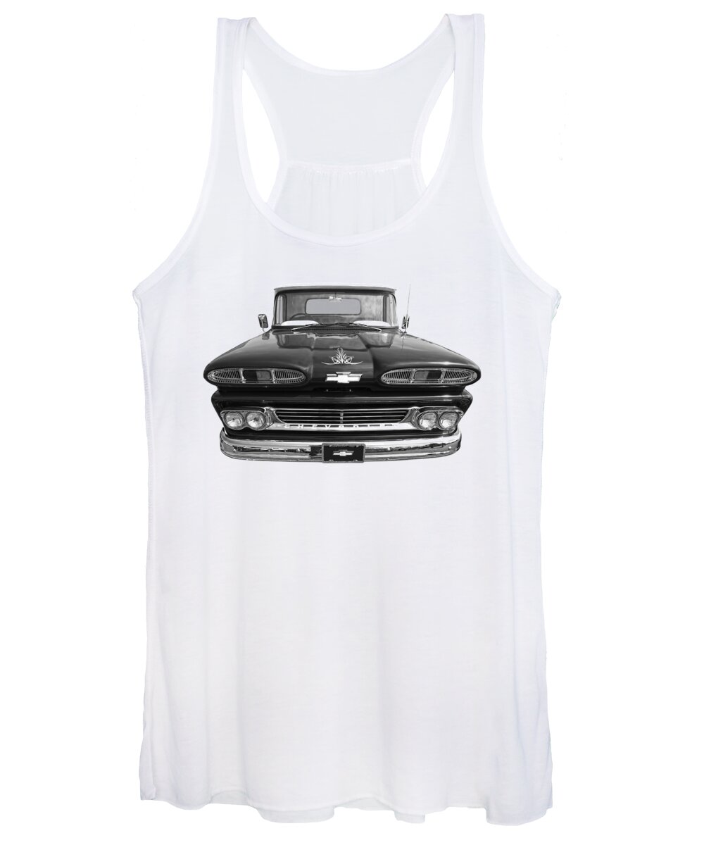 Chevrolet Truck Women's Tank Top featuring the photograph 1960 Chevy Truck by Gill Billington
