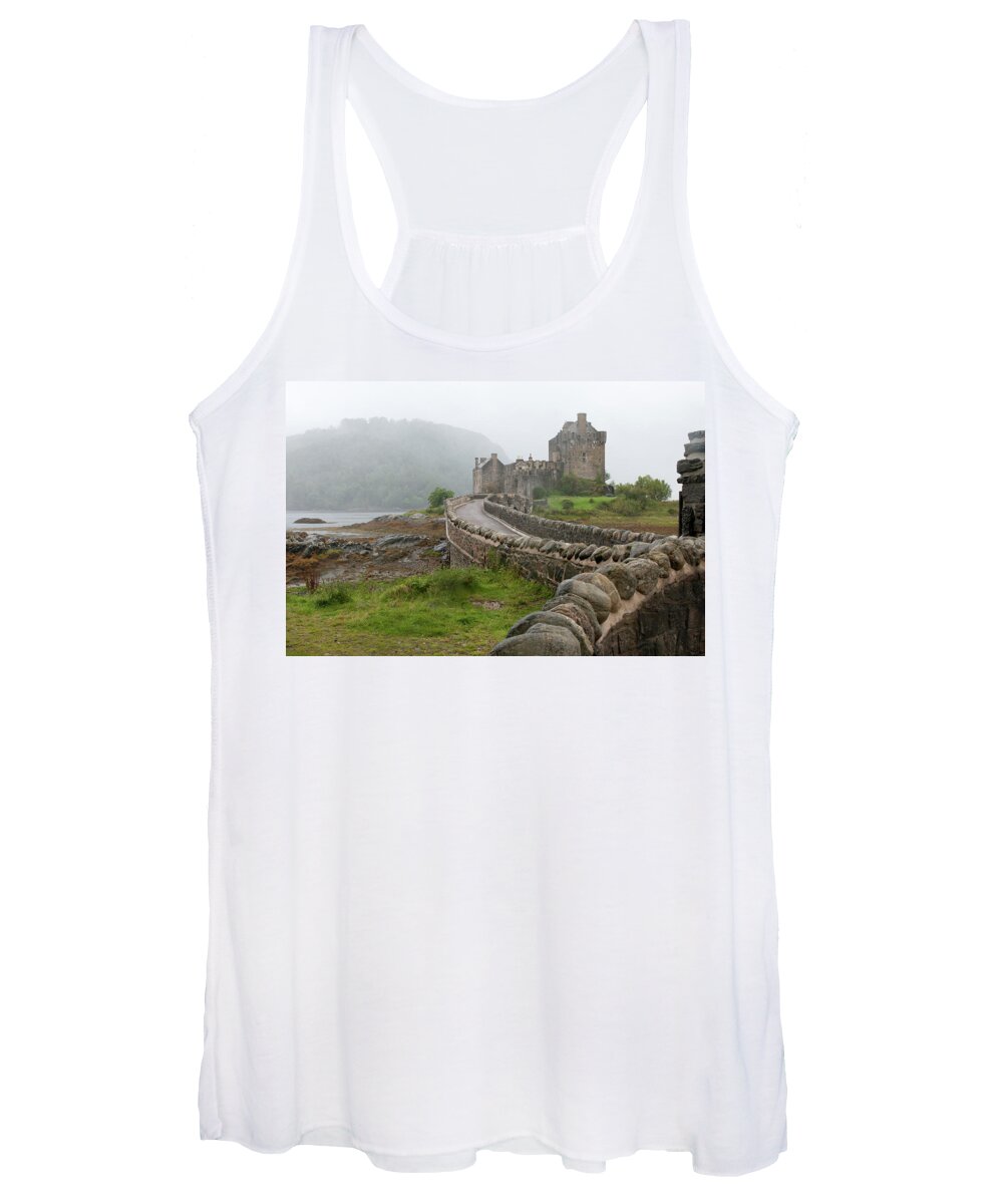 Landscape Women's Tank Top featuring the photograph Eilean Donan Castle by Michalakis Ppalis