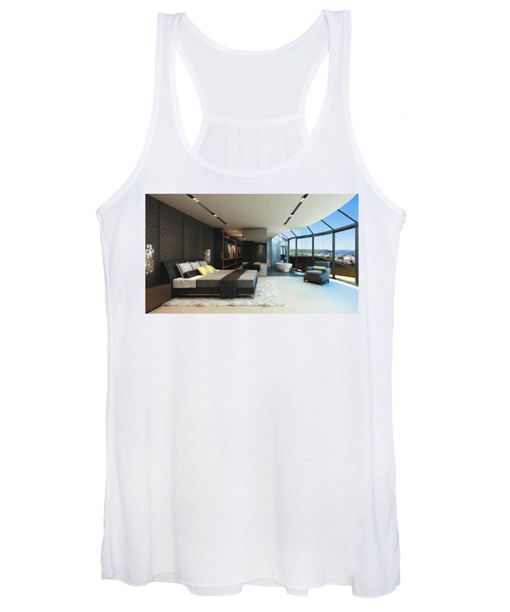 Room Women's Tank Top featuring the photograph Room #38 by Jackie Russo