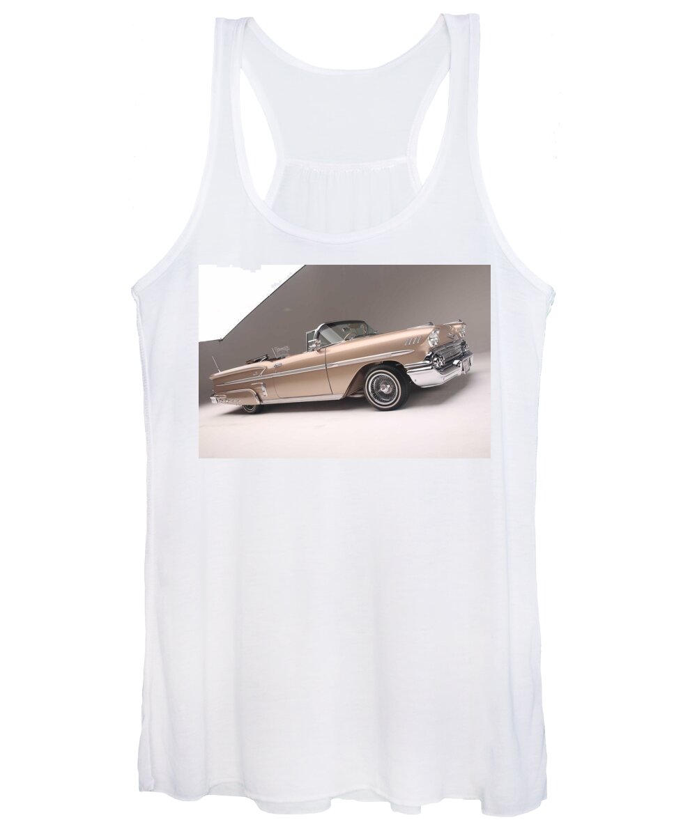 Chevrolet Impala Women's Tank Top featuring the photograph Chevrolet Impala #4 by Jackie Russo