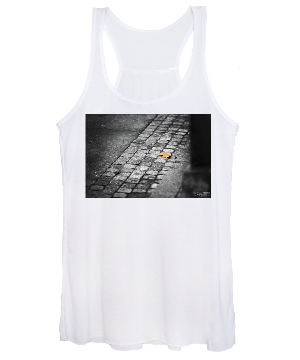 Leaf Women's Tank Top featuring the photograph Leaf #46 by Mariel Mcmeeking