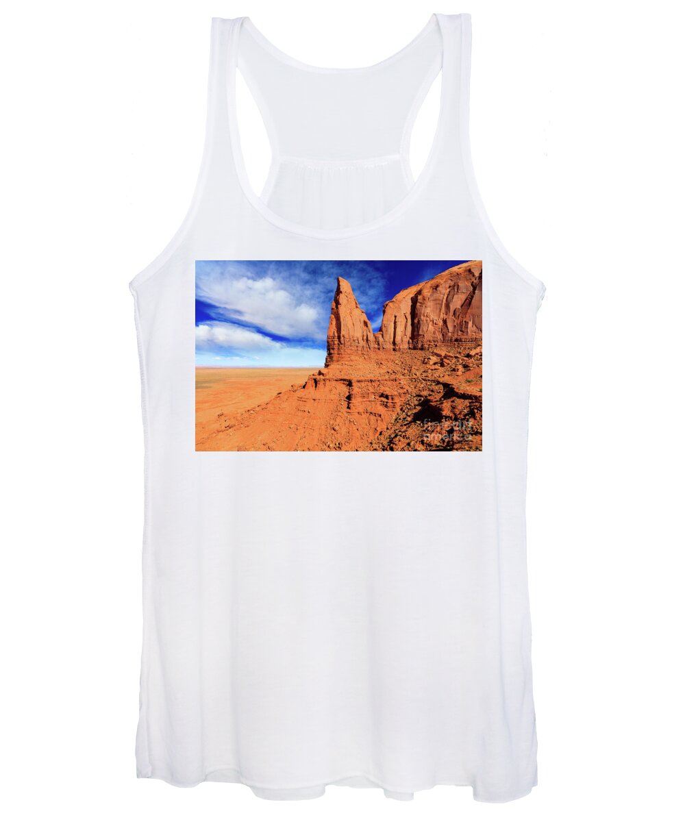 Monument Valley Women's Tank Top featuring the photograph Monument Valley Utah #6 by Raul Rodriguez