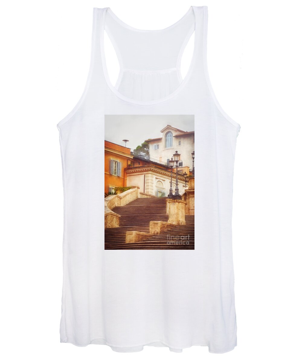 Rome Women's Tank Top featuring the painting Rome #6 by HD Connelly