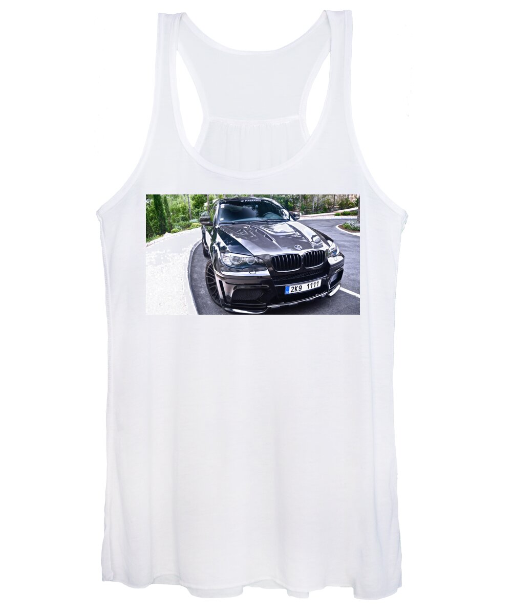 Bmw Women's Tank Top featuring the photograph BMW #9 by Jackie Russo