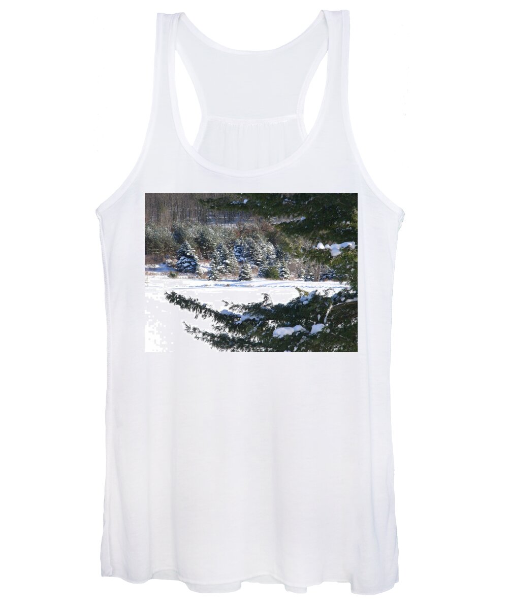 Winter Women's Tank Top featuring the photograph Winter #9 by Jackie Russo