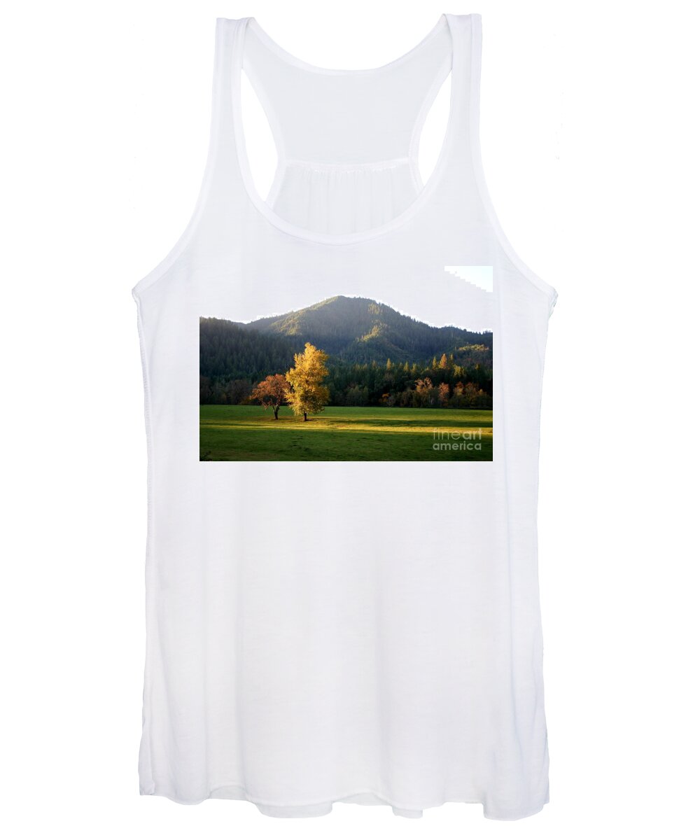 Nature Women's Tank Top featuring the photograph Alone Together Nature s Spotlight by Marie Neder