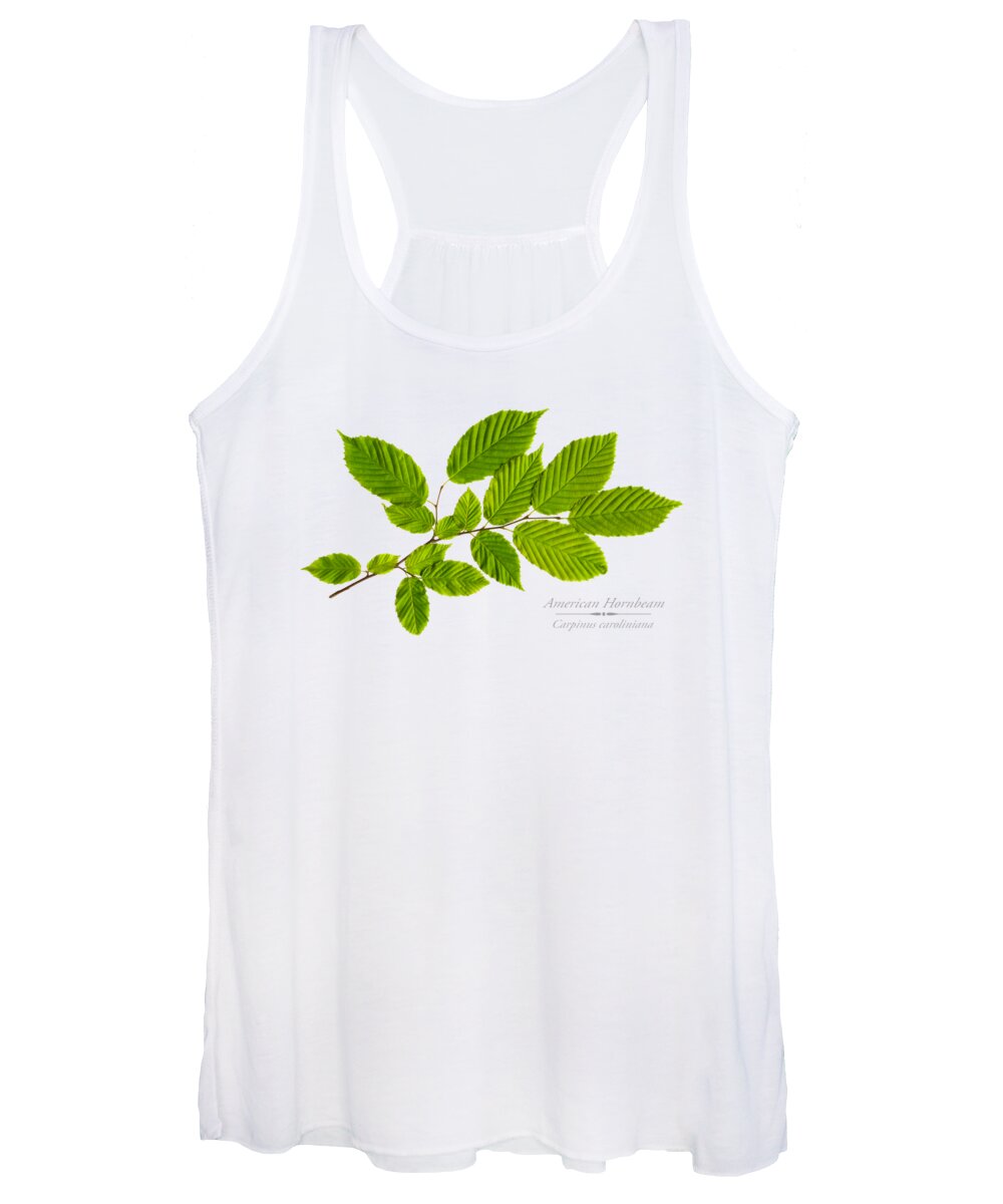Tree Women's Tank Top featuring the photograph American Hornbeam by Christina Rollo