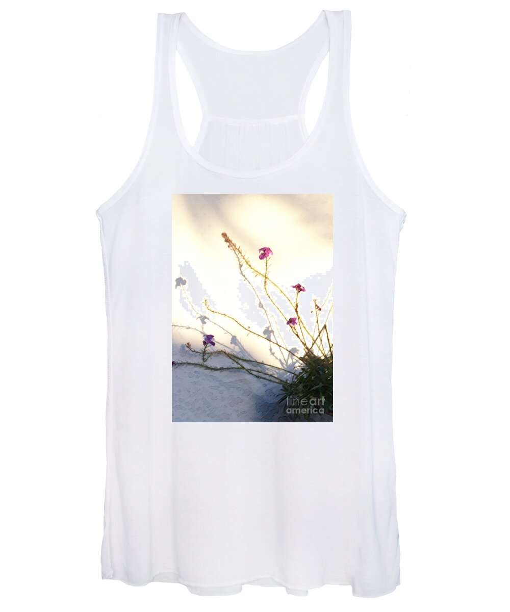 Plant Women's Tank Top featuring the photograph Aspire by Linda Shafer