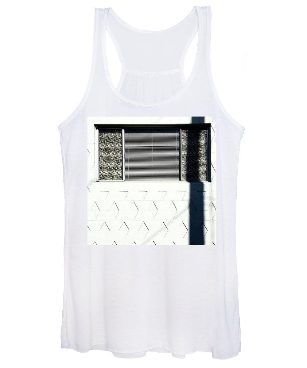 Urban Women's Tank Top featuring the photograph Astoundingly Ugly Building. Ouch by Ginger Oppenheimer