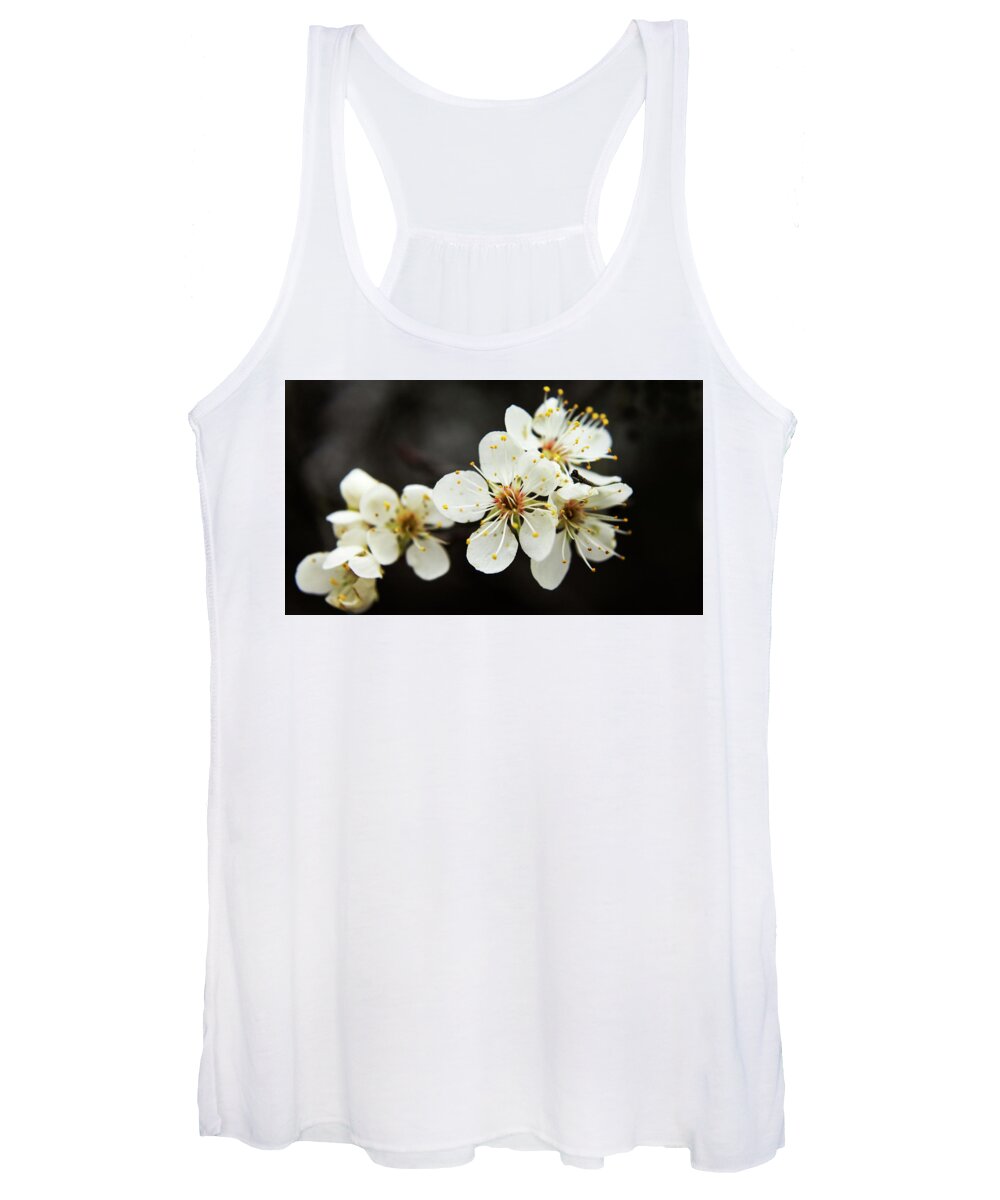 Trees Women's Tank Top featuring the photograph Blossoms of Spring by Holly Ross