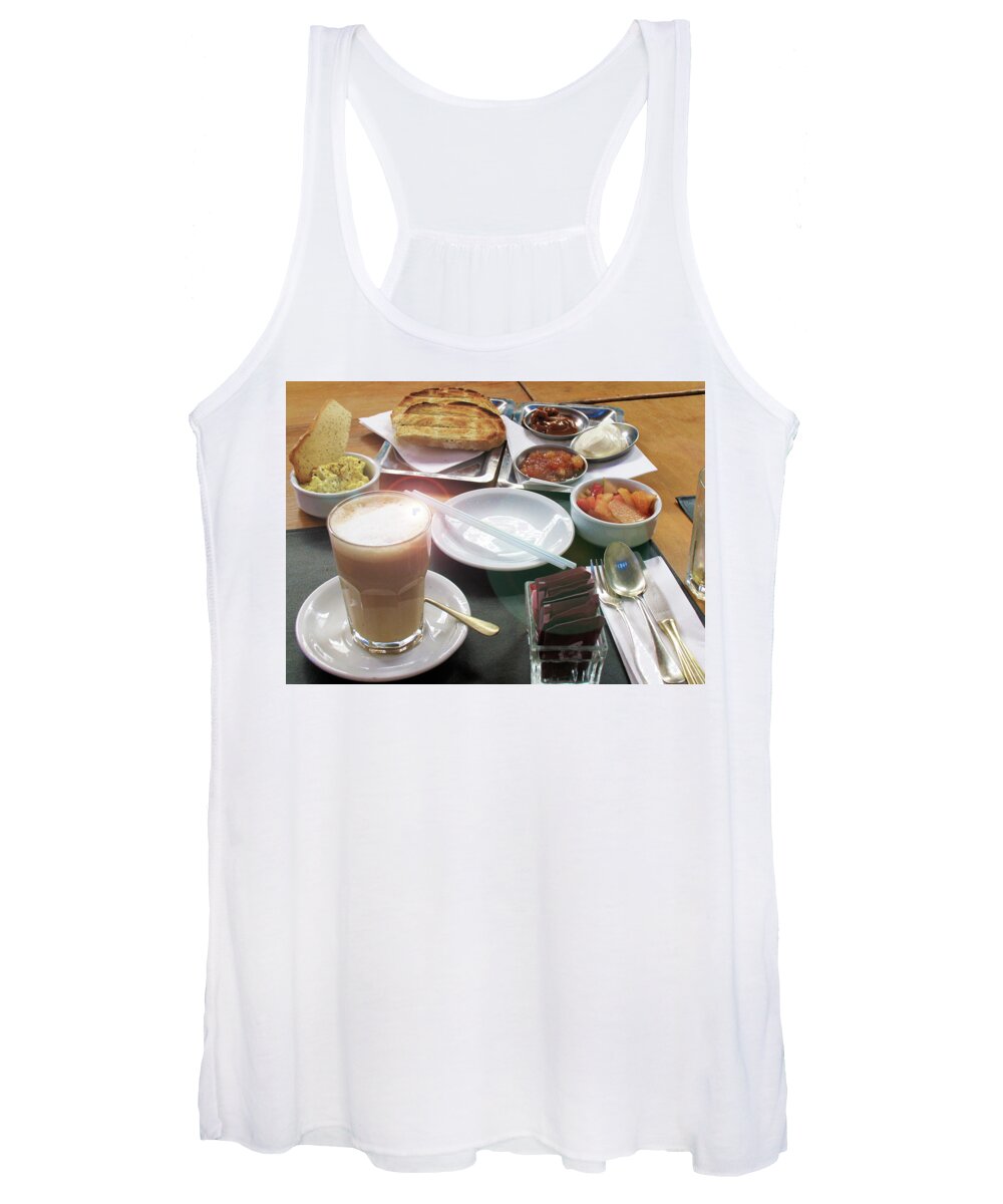 Argentina Breakfast Women's Tank Top featuring the photograph Breakfast in Argentina by Ave Guevara