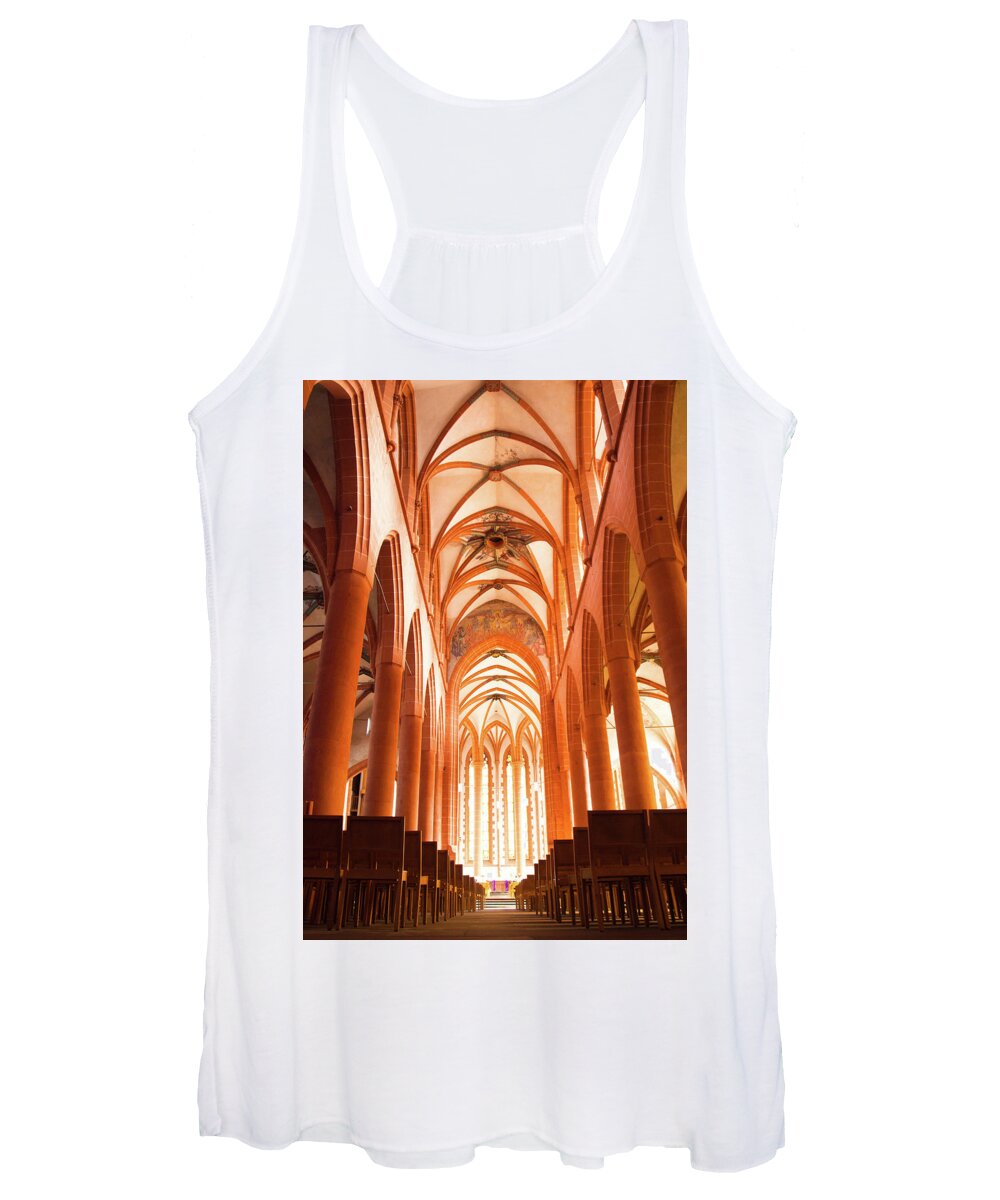 Architecture Women's Tank Top featuring the photograph Church of the Holy Spirit by Steven Myers