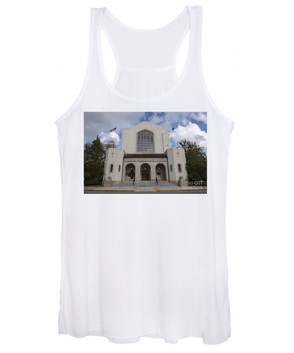 Citadel Women's Tank Top featuring the photograph Citadel Church by Dale Powell